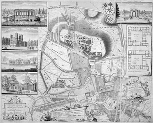 An Exact Plan of the Gardens and Park at Wilton, the seat of the Earl of Pembroke, 1746